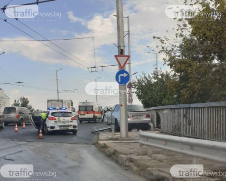 Тежка катастрофа на надлез 