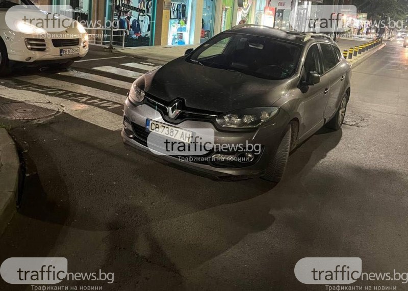 2в1: Софиянец заряза автомобила си на пешеходна пътека, запуши и улица в Несебър