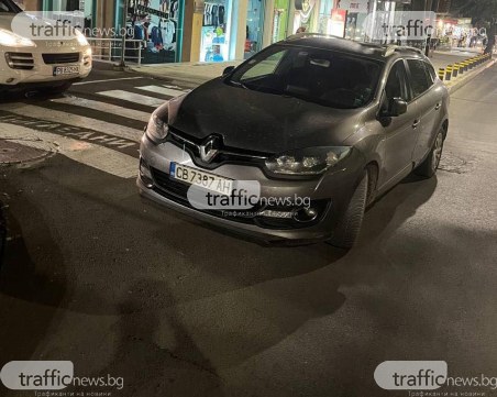 2в1: Софиянец заряза автомобила си на пешеходна пътека, запуши и улица в Несебър