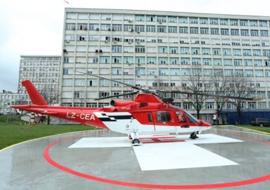 През декември идва първият хеликоптер за спешна помощ по въздуха