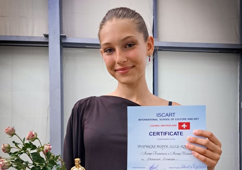 13-годишна пловдивчанка спечели званието Гласът на Европа и стипендия на