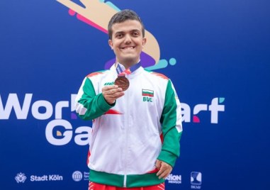 Българинът Григор Станчев донесе на България бронзов медал по плуване