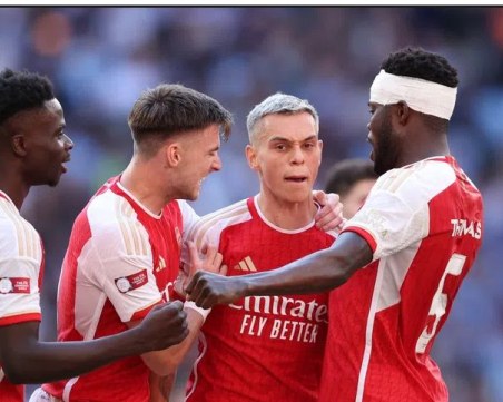 Арсенал сломи Ман Сити след дузпи за първи трофей през сезона