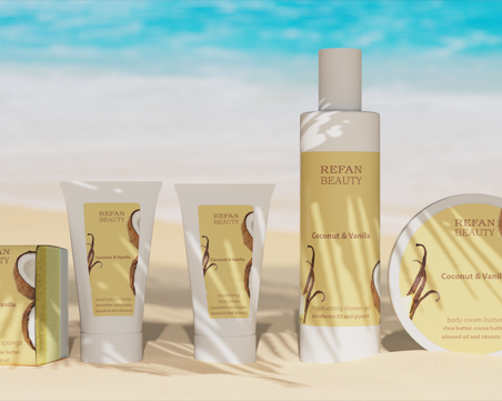 Предайте тялото си в прегръдката на кокос и нежна ванилия!