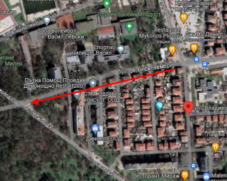 Затварят част от бул. „Шести септември