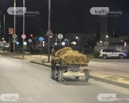 Каруца без светлини шпори по пловдивски булевард