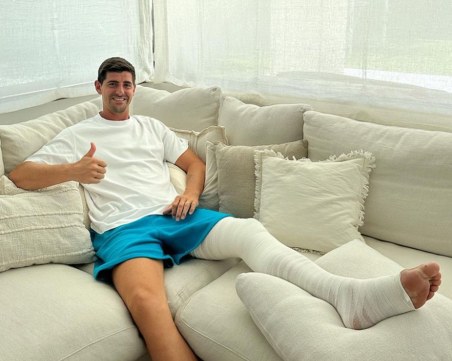 Куртоа с първи думи след контузията: Не съм очаквал, че ще премина през нещо подобно