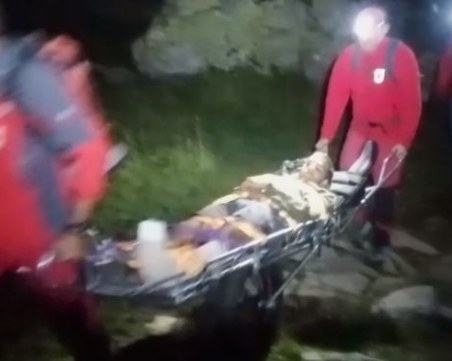 Спасителна акция в Рила: Свалиха 23-годишен турист със счупен глезен