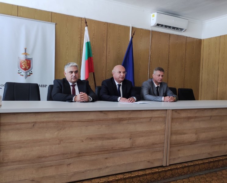 Представиха новия шеф на полицията в Пазарджик