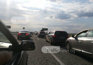 Катастрофа е станала на магистрала Тракия в посока столицата За