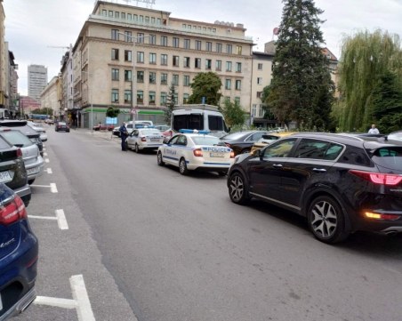 Гонка с мигранти в центъра на София