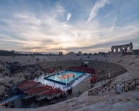 За първи път волейбол ще се играе на Арена ди Верона