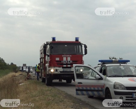 Румънски тир катастрофира на АМ 