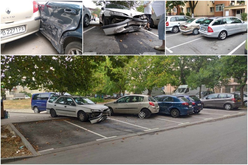 Арестуваха мъжа, помлял 7 коли в Пловдив тази сутрин
