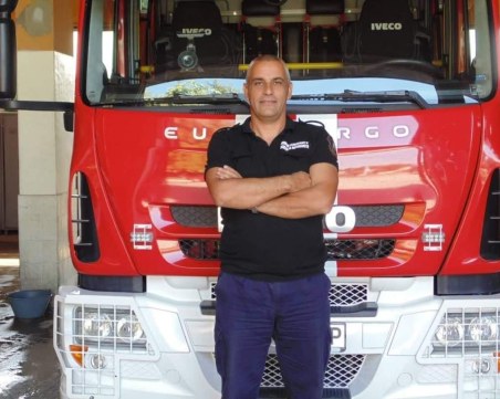 Пловдивски огнеборци си спомнят за свой колега изгубил живота си в името на дълга