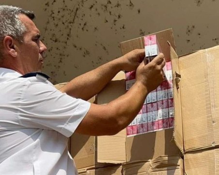 Арестуваха българин с цигари за над 4 млн. лв. на границата с Румъния