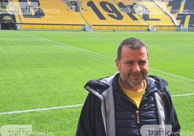 Собственикът на фирма ПИМК Илиян Филипов който строи стадион Христо Ботев