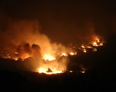 Извънредно положение заради пожара край Александруполис
