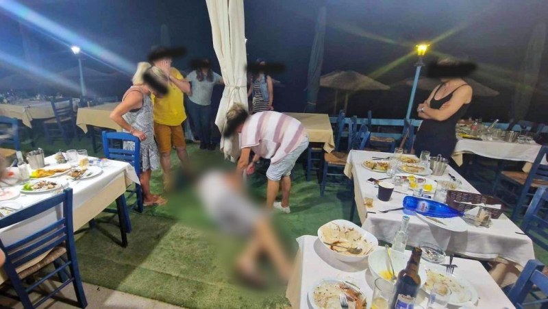 Мъж колабира в таверна на гръцки плаж - спаси го български лекар