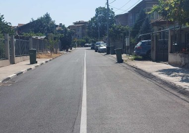 В Цалапица приключи ремонтът на улица Александър Богориди Пътната настилка