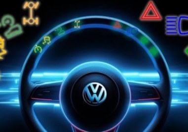 Volkswagen иска да преоткрие изцяло волана Обръчът за управление на