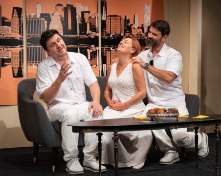 Асен Блатечки и Мария Сапунджиева в комедията „Ревност