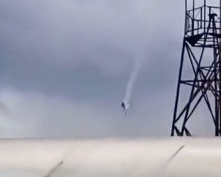 Публикуваха кадри от падането на самолета  на Пригожин