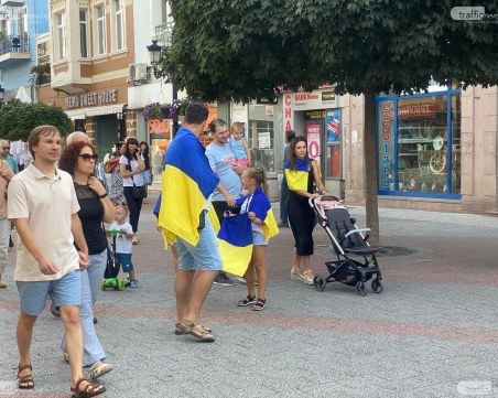 Украинците в Пловдив отбелязват Деня на независимостта с шествие и концерт