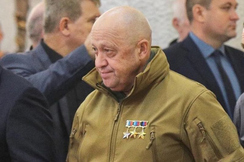 Ръководителят на групировката Вагнер Евгений Пригожин е бил в списъка