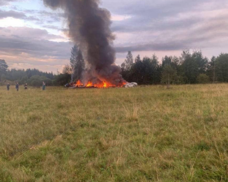 Кои са пътниците на разбилия се самолет на Пригожин?