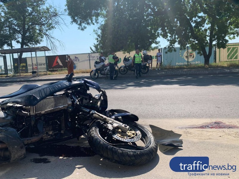 Мъж пострада след пътен инцидент в Пловдив. Около 09:50 часа