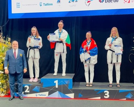 Българка стана европейска шампионка по таекуондо