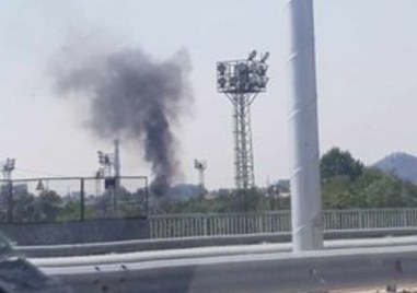 Пожар гори в южните части на Пловдив За това сигнализира