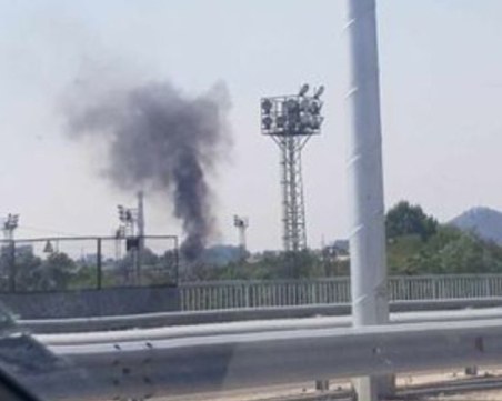 Пожар лумна в южните части на Пловдив