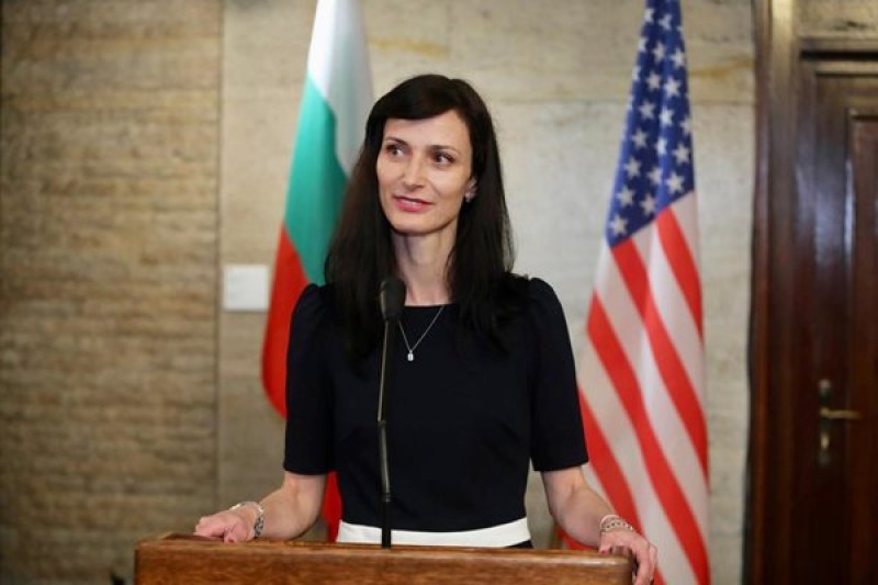 Българският външен министър Мария Габриел е уверила пратеника на САЩ