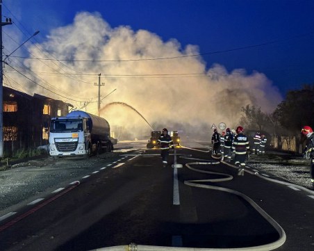 Бензиностанция се взриви в Румъния, има загинал и десетки ранени