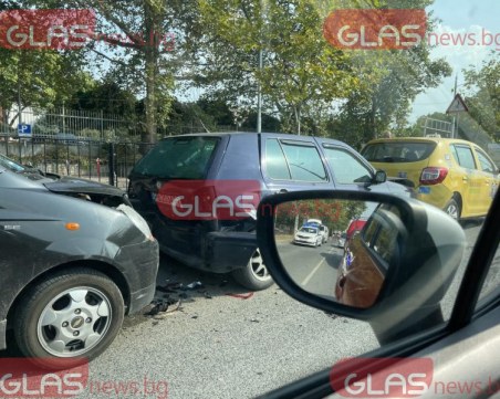 Верижна катастрофа на бул. 