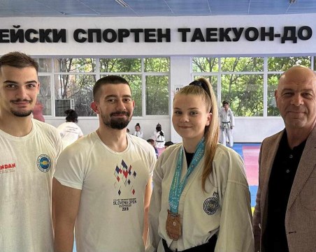 Лили Митрева се завърна с медал от световното по таекуон-до ITF