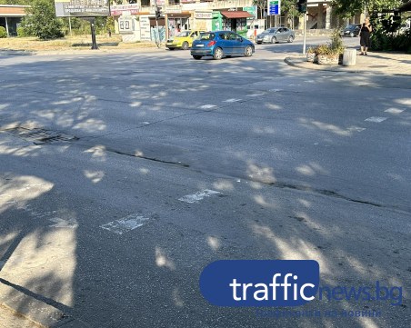 Пешеходните пътеки в Пловдив с риск да станат невидими