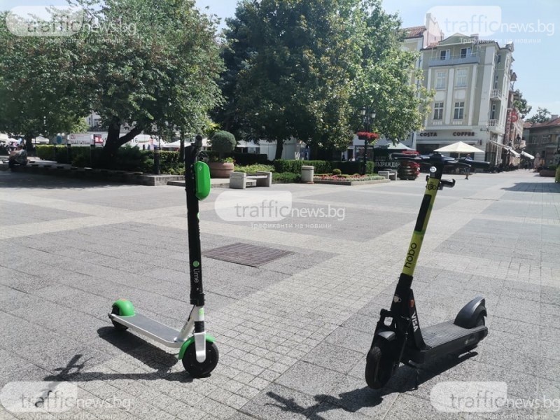 Създават ли хаос ел-тротинетки в Пловдив? 13 инцидента са станали от началото на 2023- 11 са пострадали