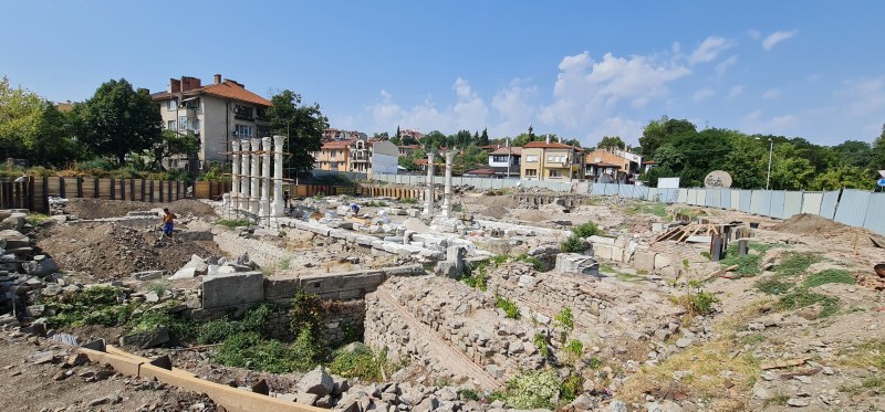 Реставрацията на Източната порта на Филипопол е на финалната права