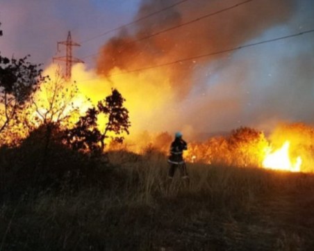 Овладян е големият пожар край Свиленград, стихията изпепели 10 000 декара