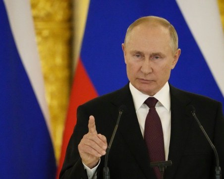 Владимир Путин: Украинската контраофанзива не просто 