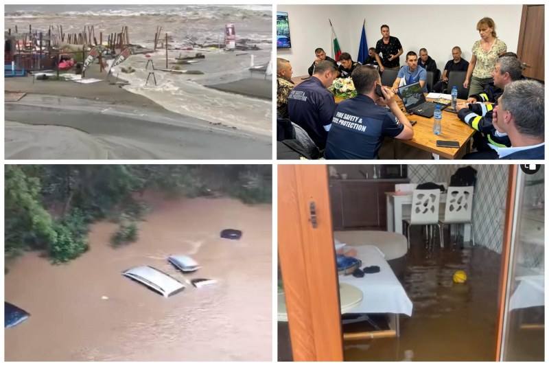 Бедствие на Черноморието продължава, пътища, хотели, къмпинги и мостове са