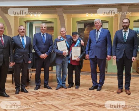 Почетните граждани на Пловдив Огнян Видев и Стоян Сърданов: Ние сме филибелии!