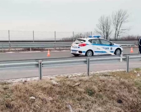 Катастрофа с три автомобила на АМ 