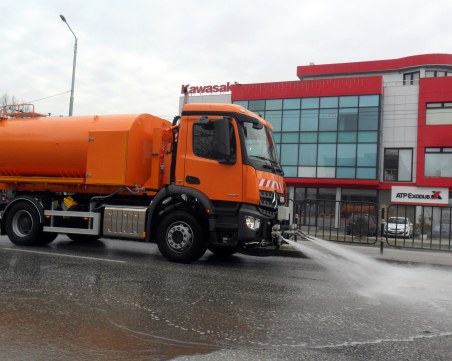 Мият улиците в Пловдив, вижте графика