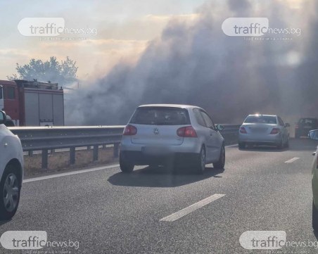Ремарке на Тир се запали на АМ 