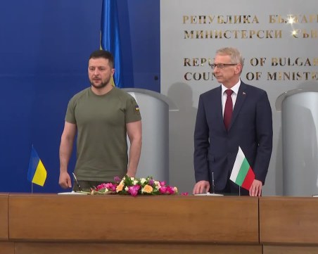 Зеленски: България дава пример за истинска солидарност