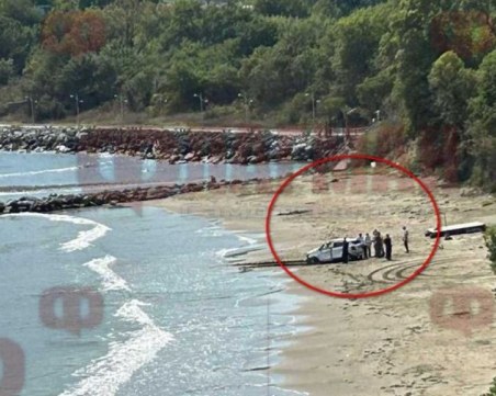 Изплува джипът на съдия Москова в Царево